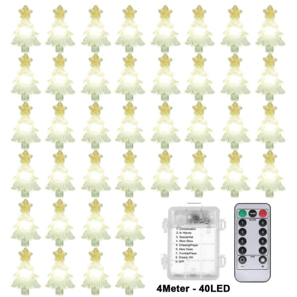 Streng S Led 8 blinkende moduser Xmas Or