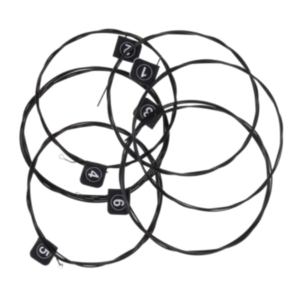6 stk/lot nylon + 3 % polyester klassisk guitarstreng NX35-C Colo