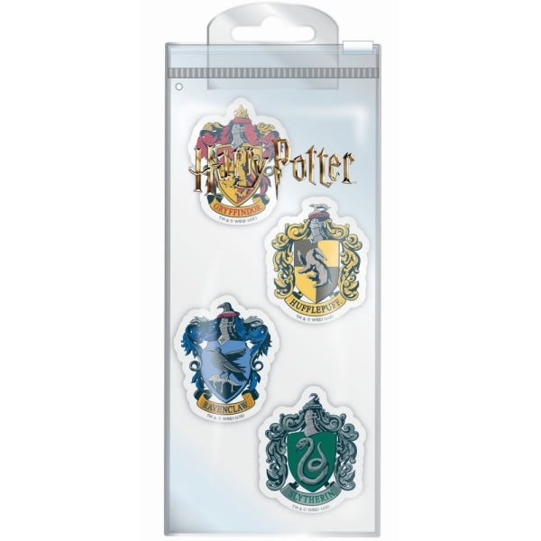 Harry Potter Houses set (paket med 4) En one size flerfärgad Multicolored One Size
