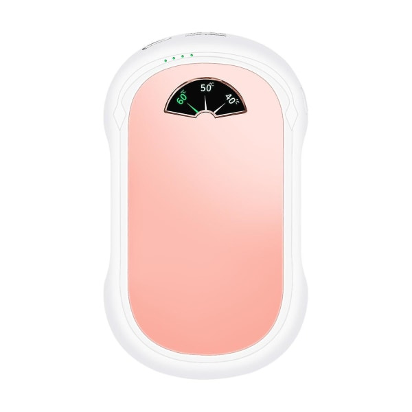 2-i-1 fickvärmare Power Bank Återanvändbar bärbar värmare