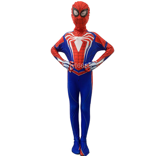 Halloween børne superhelt Spider-Man strømpebukser Homecoming Expedition Iron Man dragt performance kostume Speedy Spider-Man 01 S