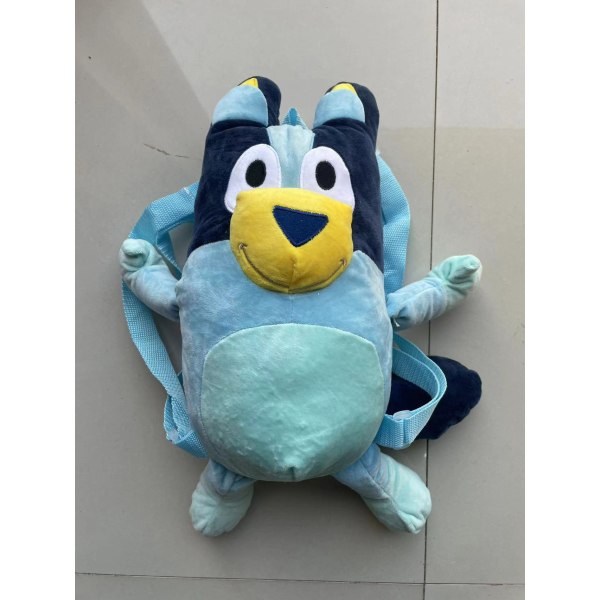 Blå familie plyslegetøj anime omkring søde hund ragdukke Bluey Sister 28cm