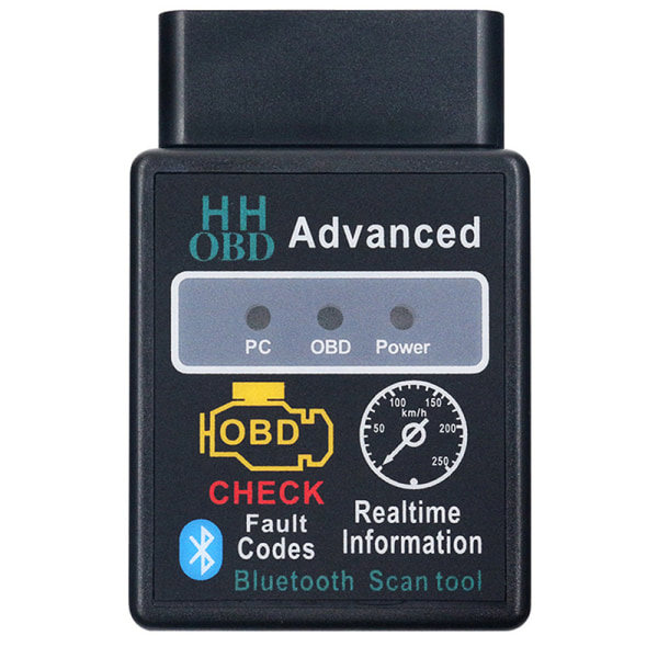 HH OBD V2.1 Bluetooth Bildiagnostisk Feilsøker ELM327 OBD2 Bil En størrelse A onesize