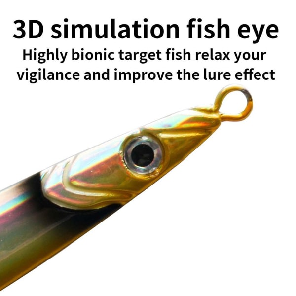 Metallikalastusuistin koukulla Jig Bait COLOR B COLOR B Väri B