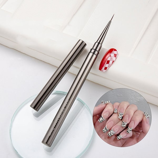 Kynsien taideharjat Liner Detailer Striping Brush Gel Polish Manic 6MM onesize 6MM onesize
