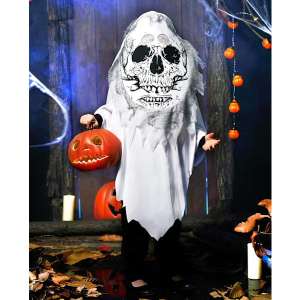 Barnens Dinosaurie Huva Rock Cape Halloween Flickor Pojkar Kostym Glansig 3D Draken Rollspel Kappa Magisk Kostym Outfit Med Hatt 110-130 M/L (120-130)/6-8 years