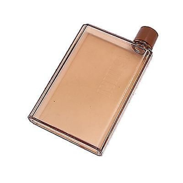 A5 A6 pappersmugg Flaska platt vattenflaska Bpa-fri klar bok Bärbar pappersdyna Vattenflaska drycker Vattenkokare Anteckningsbokflaska