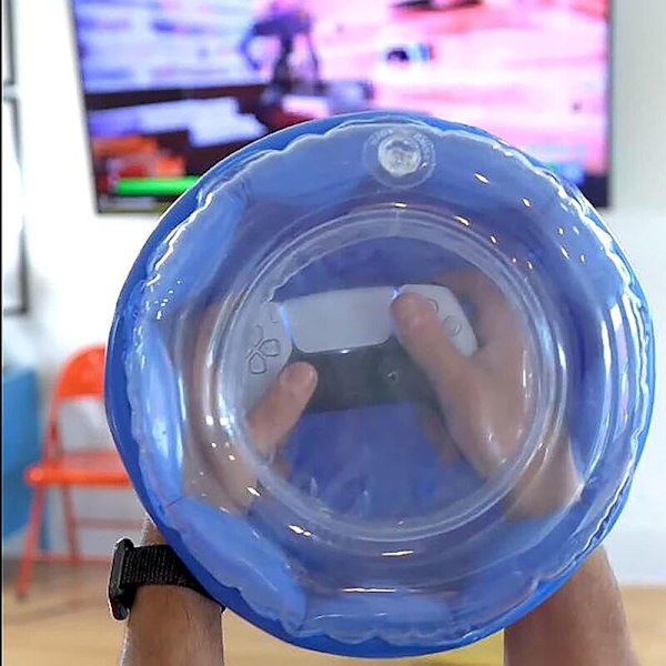 360° Rage Quit Protector, Transparent Uppblåsbart Spelkontrollskydd för Enhetsskydd