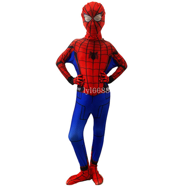 Halloween-kostym för barn, superhjälte Spider-Man tights Homecoming Expedition Iron Man-dräkt Homecoming M