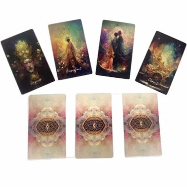 12x7 cm Lune De Tarot kortspill