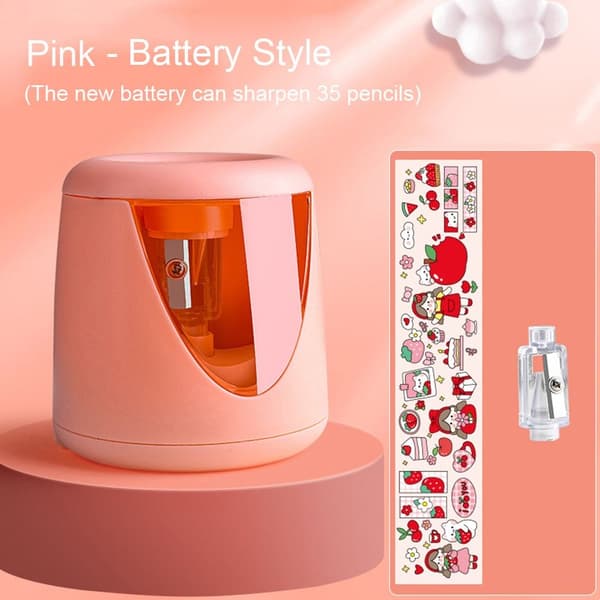 Elektrisk blyantspisser Pink