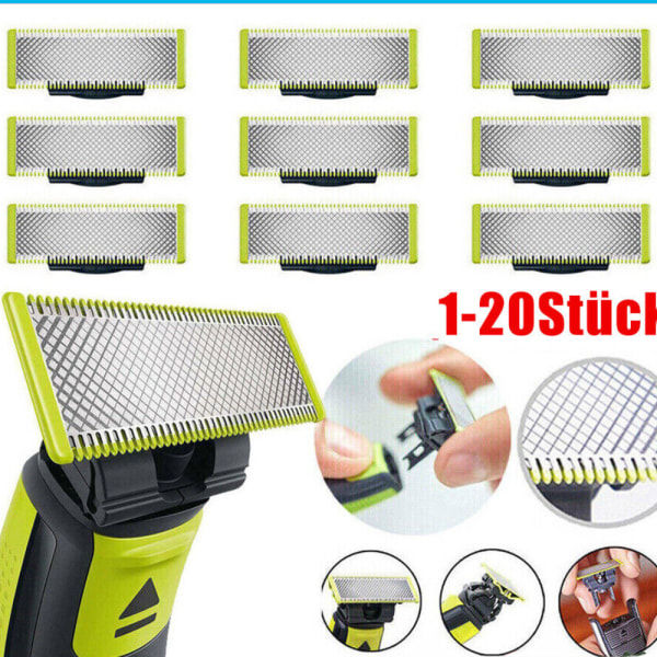 1-20 st utbytesblad för rakblad QP2520/QP2530/QP2630 4-pack 4pcs