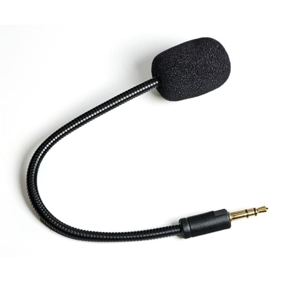 Mic Stereo Studio Gaming Headset Stemmikrofon til Razer Electra V2 USB 7.1 Hovedtelefon Mikrofon Lydforsyning Sort