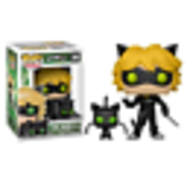 Funko Pop! Vinyl W/P Animasjon Miraculous Ladybug og Cat Noir POP 359#&POP 360# POP 360