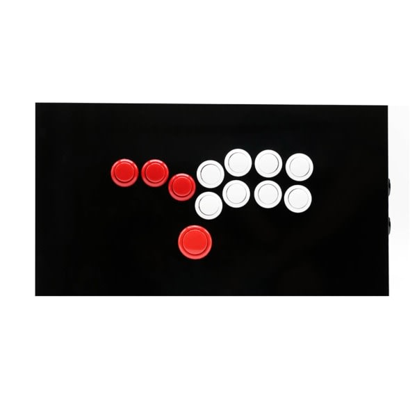 Metal Shell spelhandtag Alla knappar Hitbox Style Arcade Joystick Fight Stick Controller för PC-speltillbehör