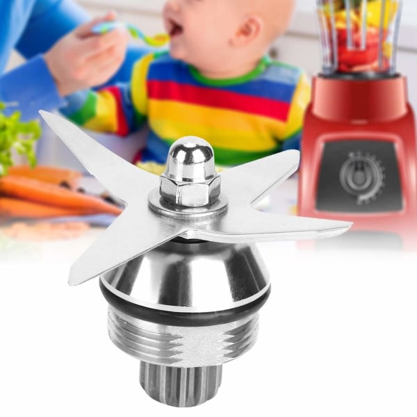 Blender, rustfrit stål 4-bladet blender til Vitamix 1195