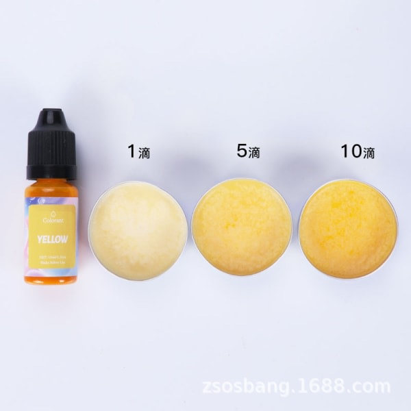 10ml/0,35oz punainen kynttilänväri