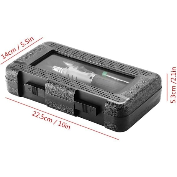 Butan Lödkolv - 10 i 1 Gaslödkolv Kit Professionell Självantändning Multipurpose för Reparation Smyckestillverkning Lödningsmodell PCB-kort.