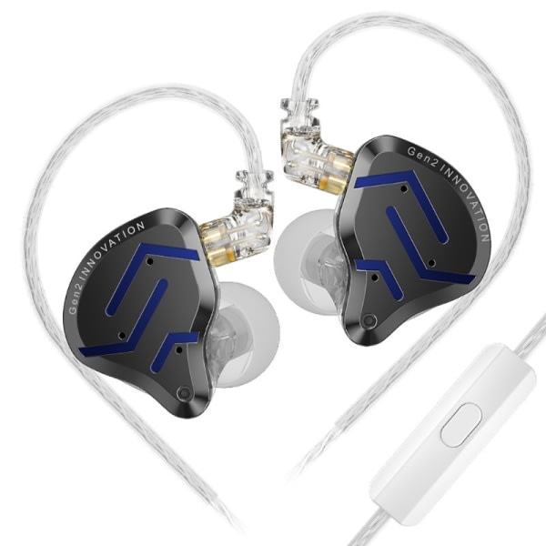 HIFI Hörlurar In Earbud Gaming Brusreducerande Headset HiFi Bass Wire Hörlurar med/utan mikrofon Headset null - B