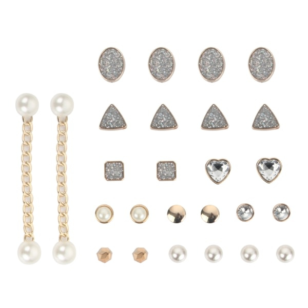26 stk. hul sko tilbehør sko blomst sko spænde DIY rhinestones