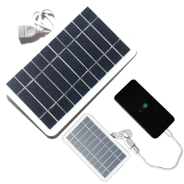 2W 5V Aurinkoenergialla Toimivat Paneelit Husautolle Autolle Latausakun Lataus USB-Latausportti