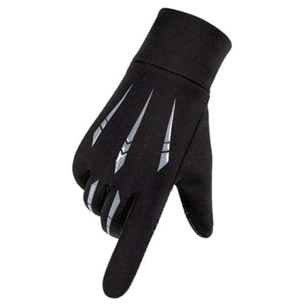 1 par vinterhansker for menn Touch Warm Outdoor Motorsykkel Blå
