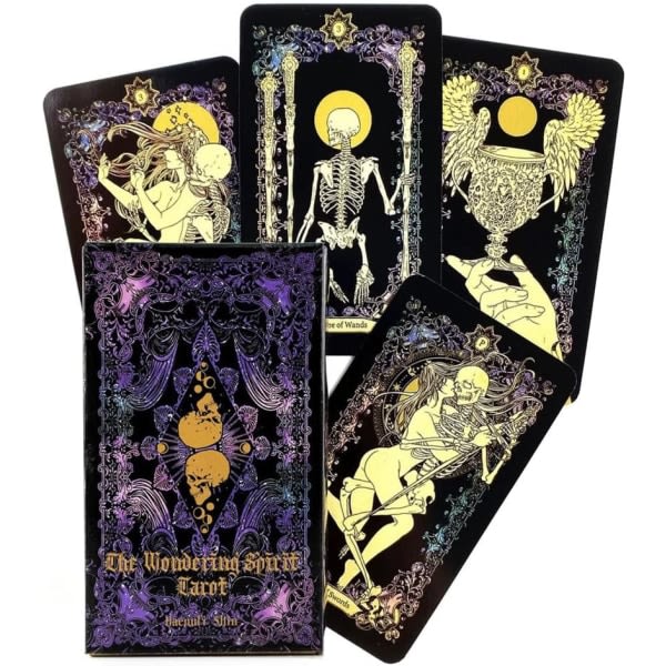 Divinatory Tarot 78 kpl Wandering Spirit Tarot Lautapeli Aikuisten Divinatory Tarot Korttipeli Ruotsi