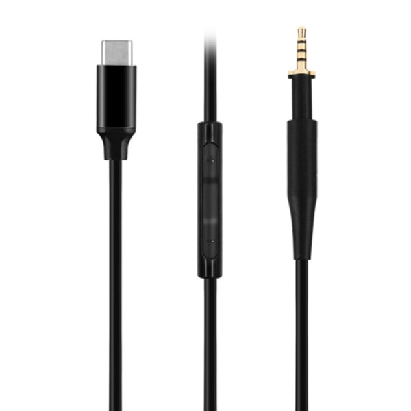 Kvalitetskabel TYPE C til 2,5 mm kabel for K450 K451 K452 Q460 K480 hörlursledningar Njut av klart lyd Wire control version