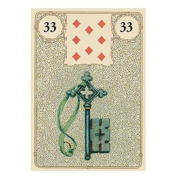 Golden Lenormand Oracle kortspill