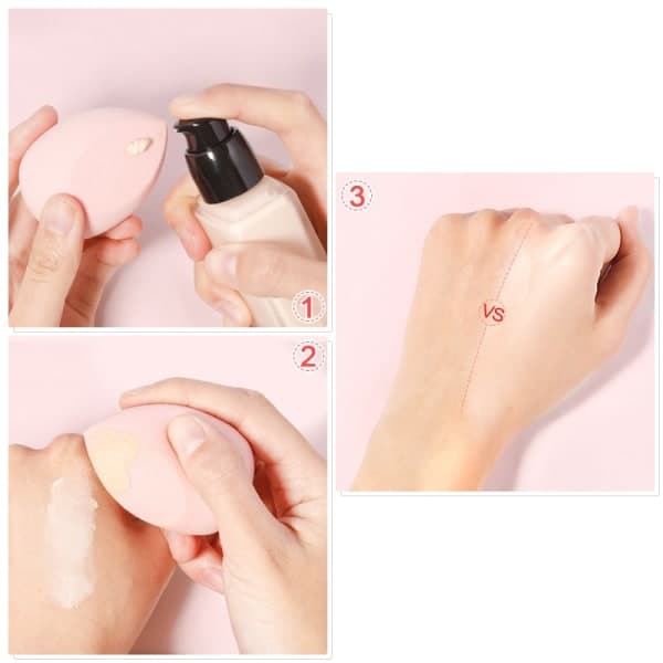 Makeup Blender Powder Puff Makeup Sponge Beauty Tools B1 5stk