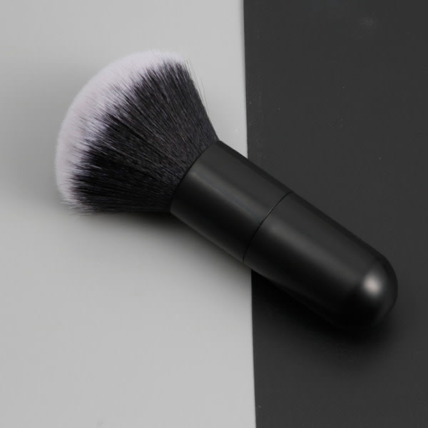 Professionell Powder Face Blush Brush Stor Storlek Foundation Brush Lila one size Purple one size