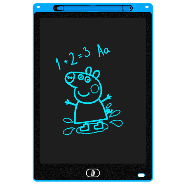 LCD-skrivplatta Digital ritplatta Handskriftsblock Blue 8.5 inch Single