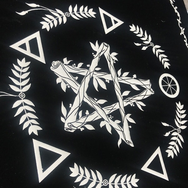 Tarotkort Bordsdug Flanell Spådomsaltare Schackspel Fortu C one size C one size