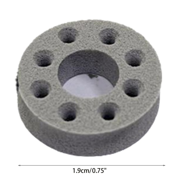 8 stk/lot svamp hjelpe ring for / PRO spenningsjustering Analog Stick Aim Assistant Ring spilltilbehør