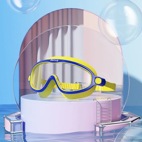 Barns läckagesäkra simglasögon Anti-dimma simglasögon med justerbar silikonrem Lämplig för 3-14 år gamla barn 8#