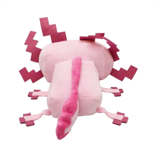Plysch fylld leksak mjuk kudddekoration för videospelsfans, bh för barn studentpresenter (B+P), Pink Newt plysch