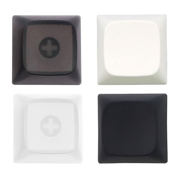 PBT Blank Keycap XDA Profil 1U Knappknapp Byte för Mekanisk Keyboa Blå