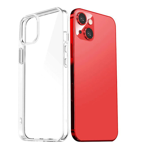 iPhone 13 Kuori Läpinäkyvä Kova Läpinäkyvä iPhone 13 Läpinäkyvä Transparent iPhone 13
