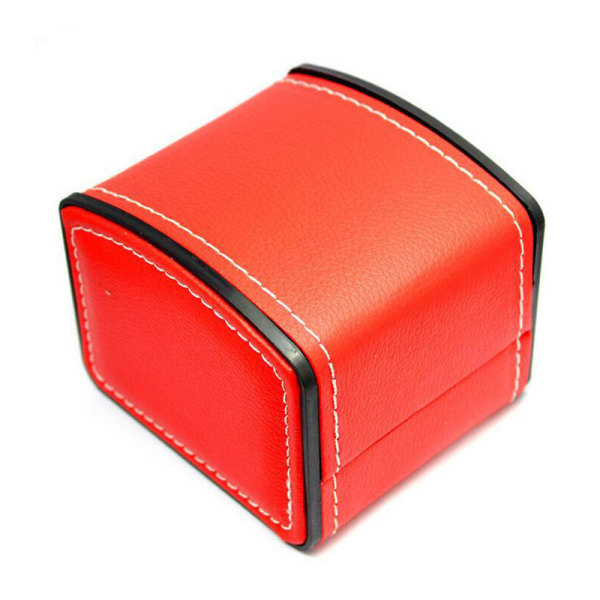 Bärbar watch PU - watch Förvaringshållare Röd one size Red one size