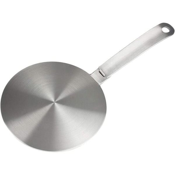 24 cm Induktionshälladapter för Moka Kaffebryggare och Köksredskap, Avtagbart Handtag