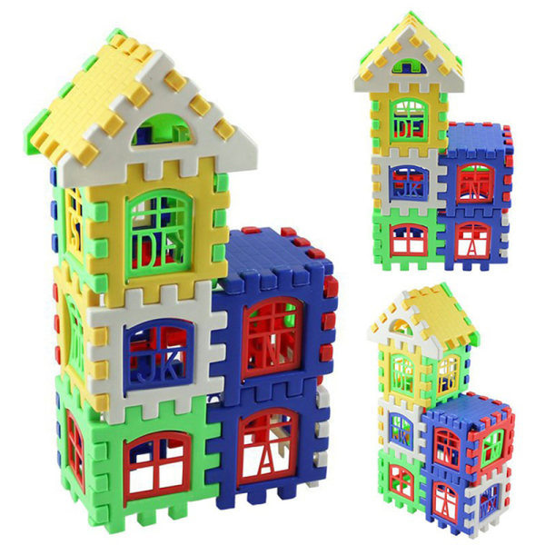 Nya Baby Barn Barn Hus Byggsten Utbildning Utveckla slumpmässig en storlek random one size