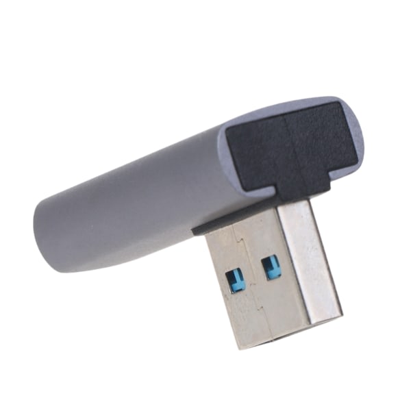 Rättvinklad USB till USB -adapter 90 graders USB till USB 3.0-omvandlarkontakt för bärbar dator 10 Gbps Data Sync