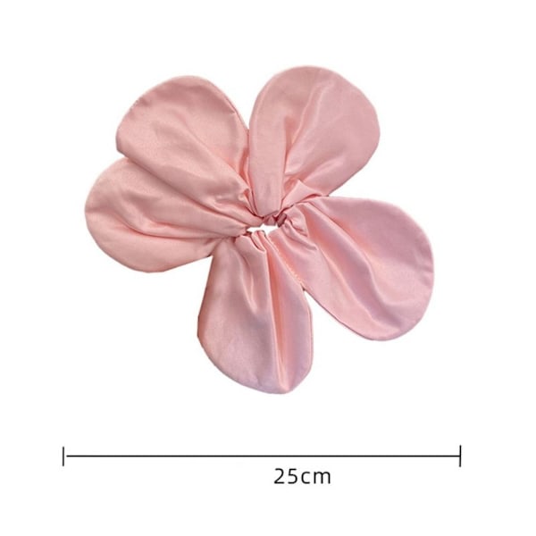 Kvinder Stor Blomst Hår Cirkel Pige Hårbøjle Pink