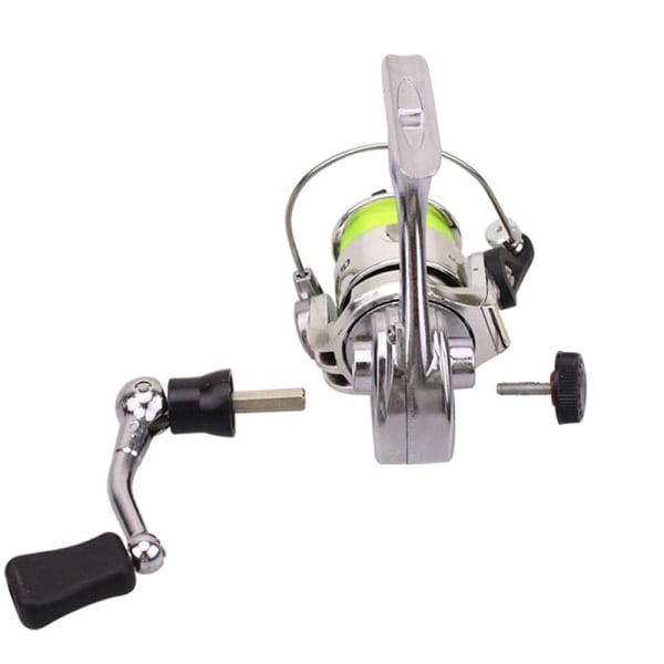Pocket Mini 100 Spinnrulle Fiskeutrustning Liten Spinnrulle
