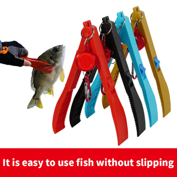 Fiske Kropp Grepp Klämma Gripper Grabber Lås Switch Avtryckare Röd
