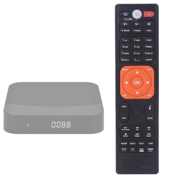 Langaton Mini-IR-kaukosäädin Smart TV -bokseille V8 NO VA/V8 PRO2/V8X/V8 UHD