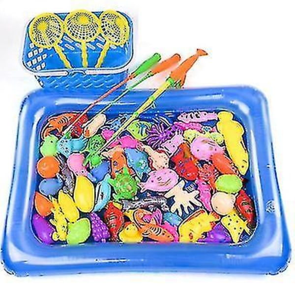 Magnetiske fiskepoolleker Vannbord Badekar Kiddie Party Toy