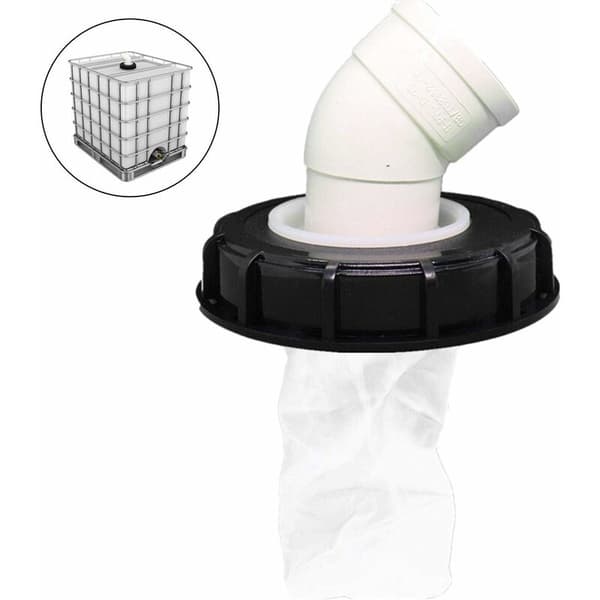 IBC Regnvandsfilterlåg, Vaskbart Nylon IBC Filter, IBC Regnvandsfilterlåg 163mm/245mm til IBC Regnvandstank