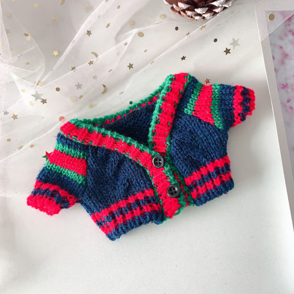 Dukkeklær Tilbehør for 20cm Idol Dolls Plysjleker Hvit Hoodies