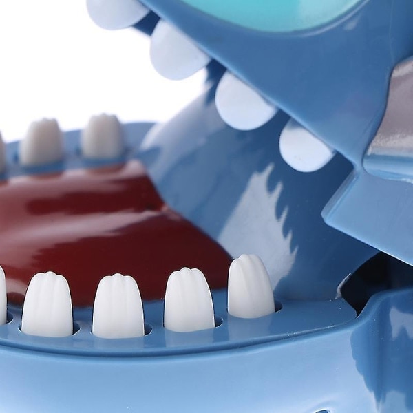 15 cm Krokodille Bidende Fingerstick Tandlæge Push Teeth Model Legetøj Fødselsdagsgaver